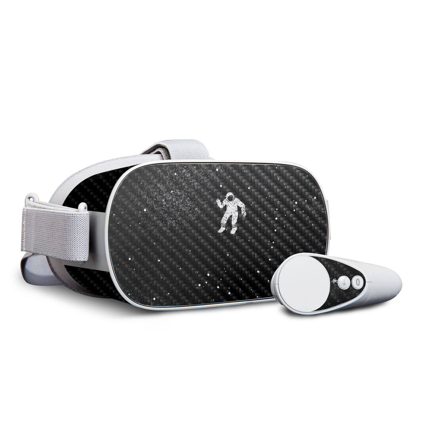 Carbon Fiber Skin for Oculus Go - Durable Protective Cover for VR Gaming
