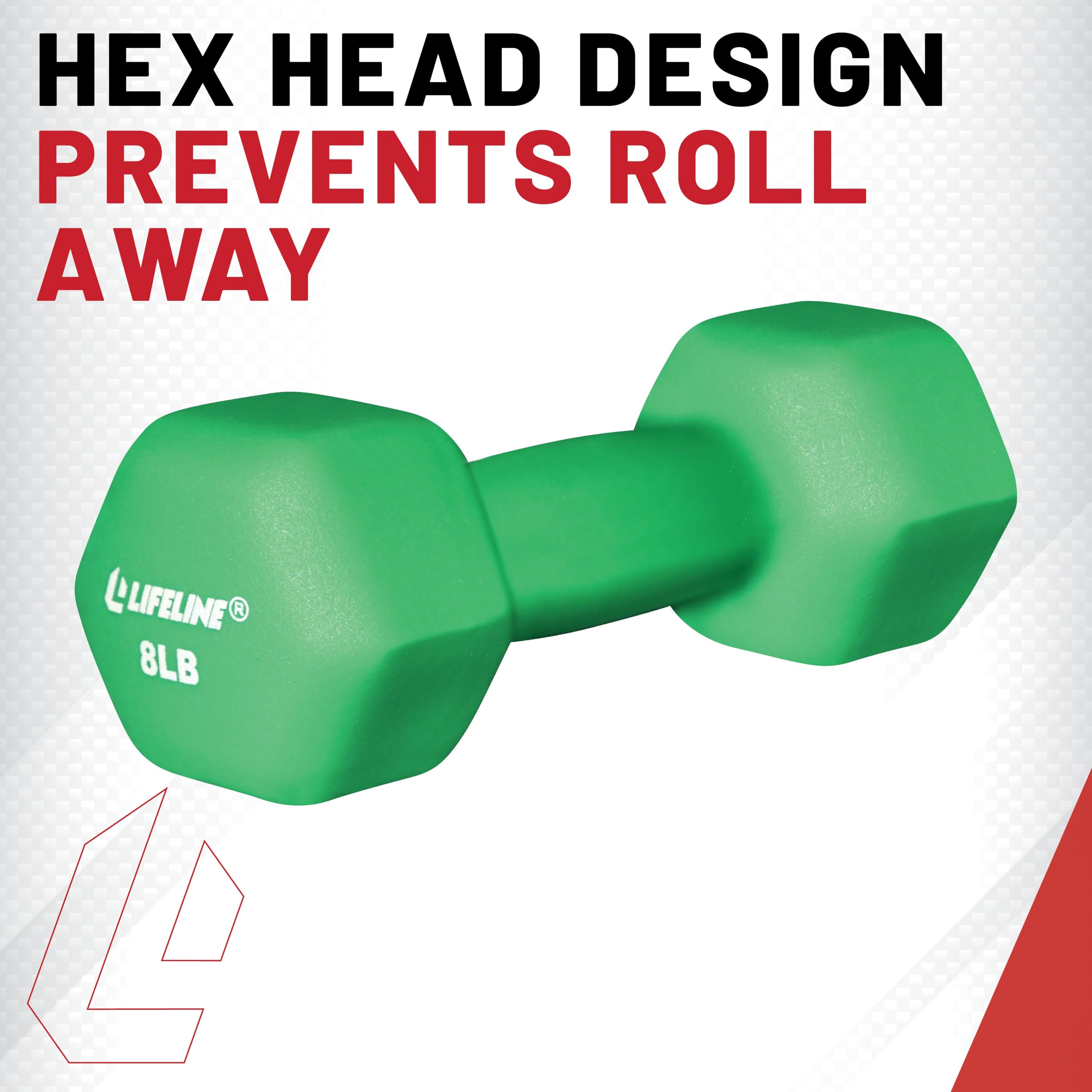 Premium Neoprene Dumbbell Weights Set for Home Gym - 2-25lbs Non-Slip Grip - Ideal for Strength Training, HIIT & CrossFit Workouts