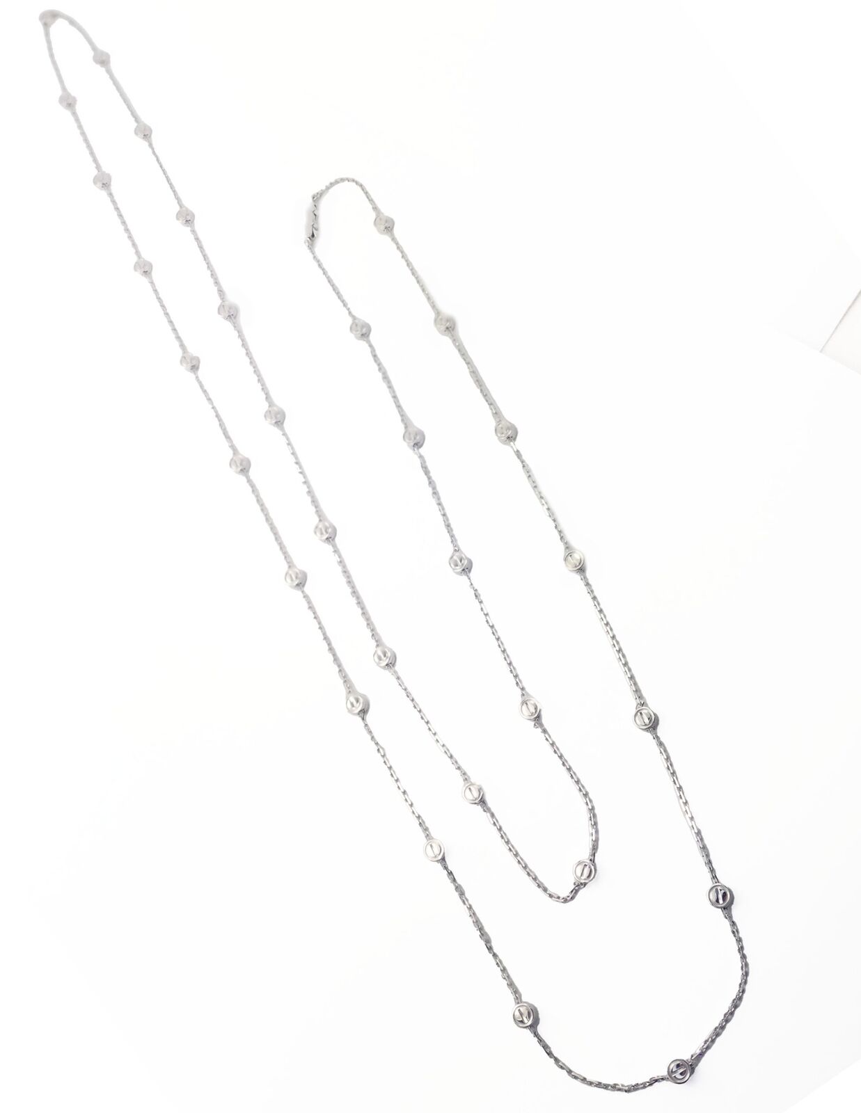 Authentic Cartier Love Screws Station 18k White Gold 46