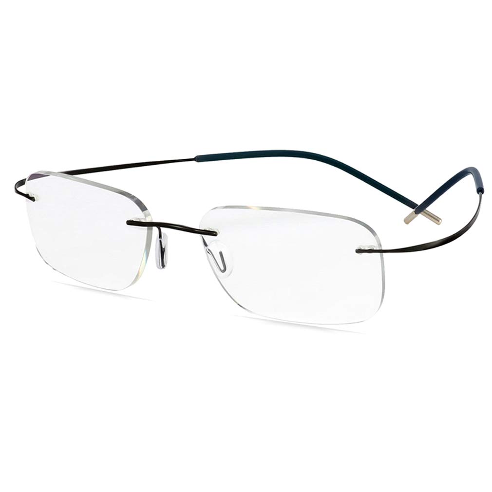 PLOPLO Photochromic Titanium Reading Glasses - Lightweight Adjustable Eyewear for Indoor/Outdoor Use - Perfect for Reading, Driving & Daily Activities