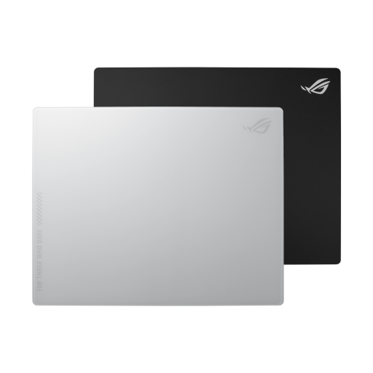 ASUS ROG Moonstone Ace L Gaming Mouse Pad - XXL Extended Non-Slip Rubber Base, Smooth Tempered Glass Surface for Precision Control - Perfect for FPS, MOBA, and PC Gaming Setups