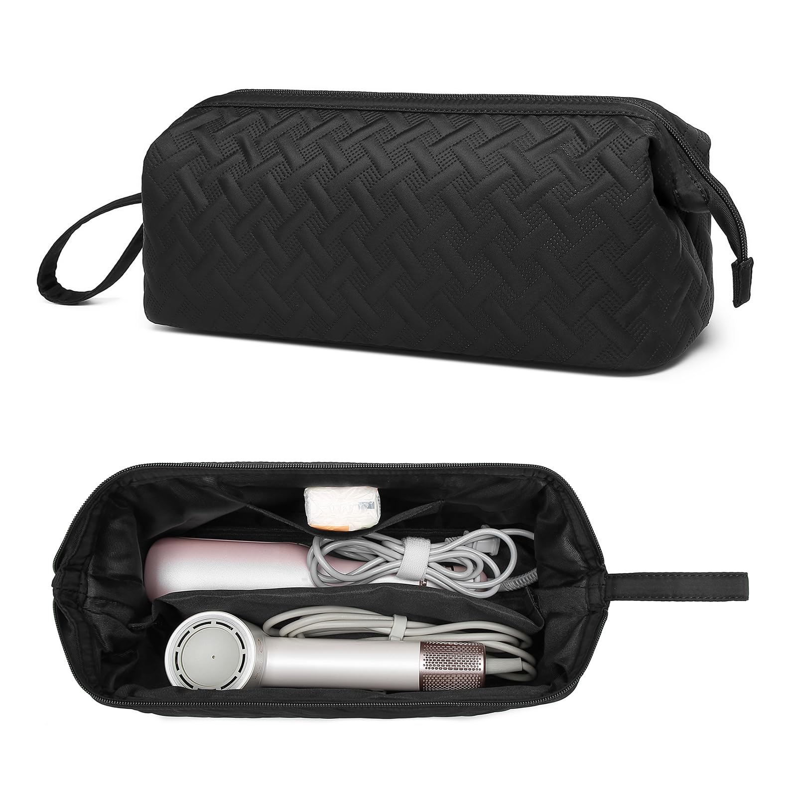 Shark Flex Style Travel Case - Dustproof Hair Tools Organizer for Shark Hair Dryer, Air Wrap, Flat Iron & Curling Iron | Perfect for Carry-On, Vacation & Salon Professionals