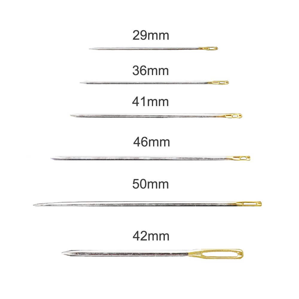Premium Hand Sewing Needles Kit - 30-Count Assorted Embroidery Needles with 2 Threaders & Large Eye Sharp Needles for Sewing Repair, Cross Stitch, Quilting, and DIY Crafts | Perfect for Home, Travel, and Emergency Repairs
