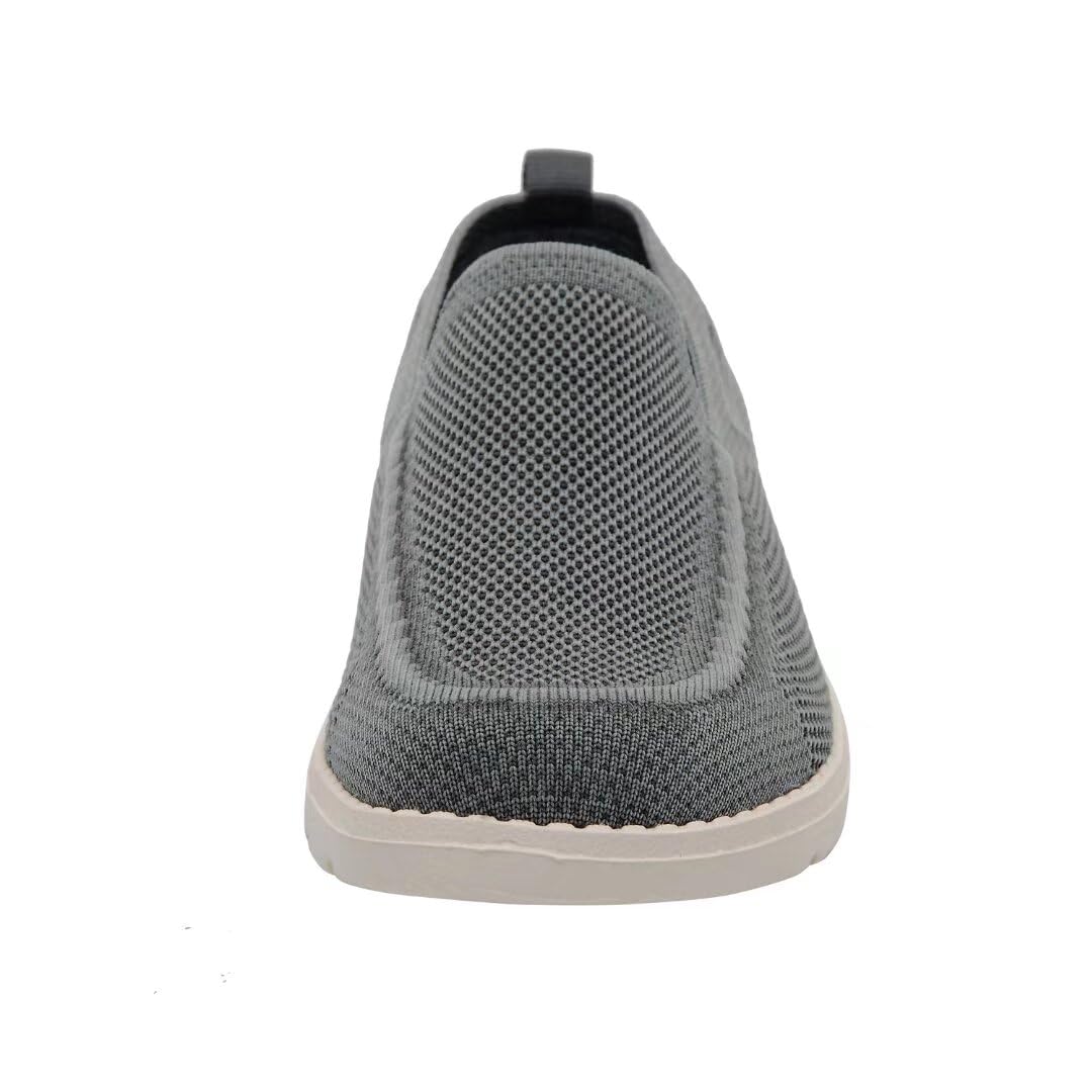 **TAZERO Men's Wide Width Slip-On Loafers with Arch Support – Comfortable Casual Shoes for Plantar Fasciitis – Perfect for Work, Travel & Everyday Wear**