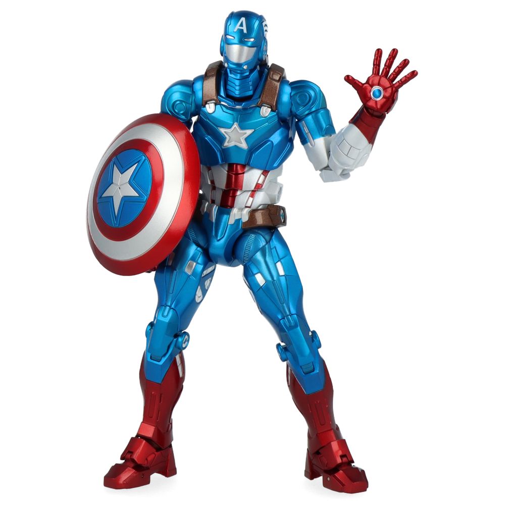 Captain America Fighting Armor - Premium Collectible Figure for Marvel Fans | Display, Cosplay, and Gift for Superhero Enthusiasts