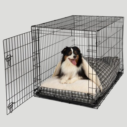 Cozy Cave Dog Crate Bed - Soft & Warm Pet Bed for Small to Large Dogs in Multiple Colors - Perfect for Kennels, Crates & Indoor Use