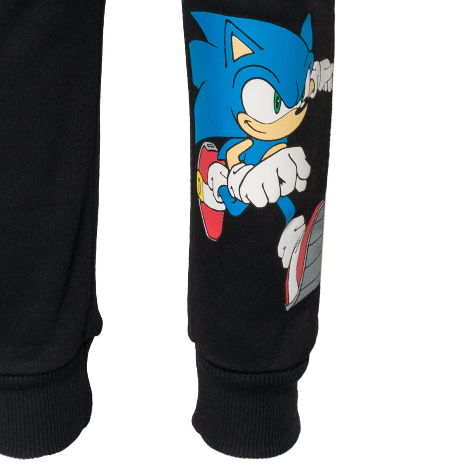 SEGA Sonic the Hedgehog Fleece Pullover Hoodie and Pants Outfit Set for Toddler to Big Kid (2T-20) - Cozy Winter Wear for Boys & Girls, Birthday Gift & Holiday Outfit