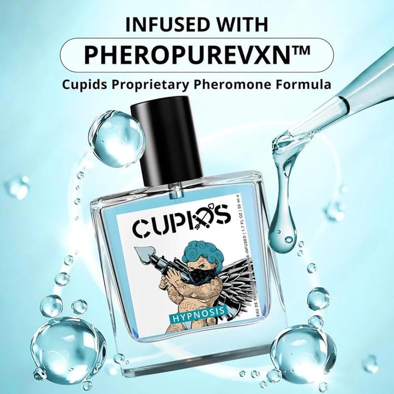 Actiwow Cupid Fragrances Original Cologne for Men - 50ml Long Lasting Perfume with Unique Scent Formula, Gift Box (Pack of 1) | Perfect for Date Night, Office & Special Occasions