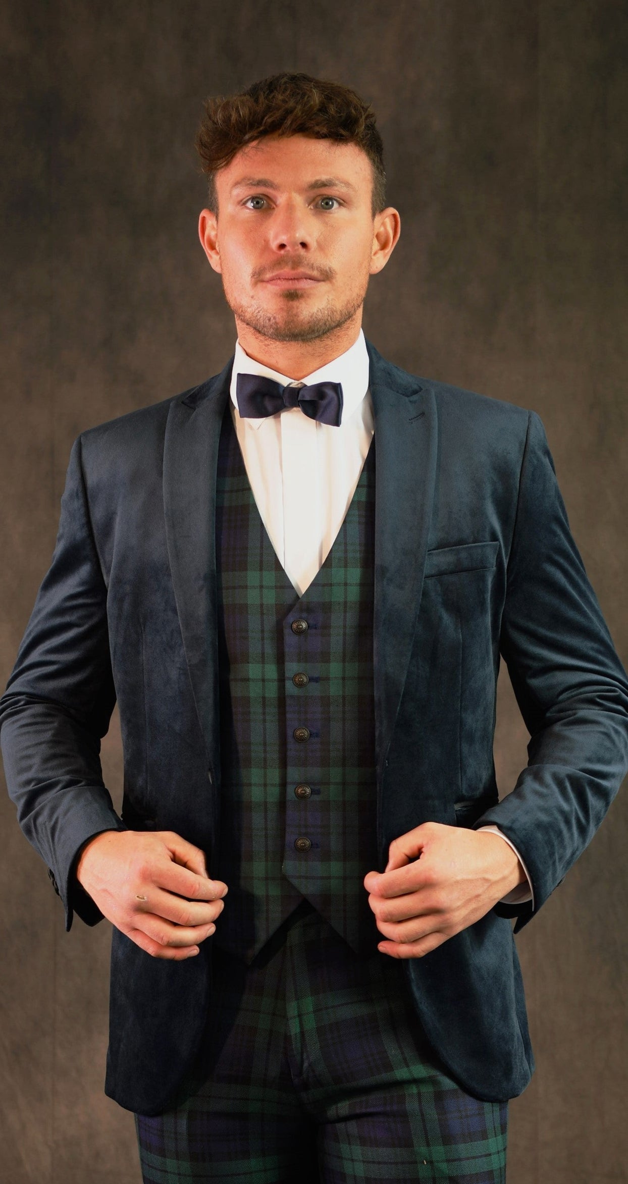 Luxury Velvet Dinner Jacket for Men - Elegant Formal Blazer for Weddings, Parties & Evening Events