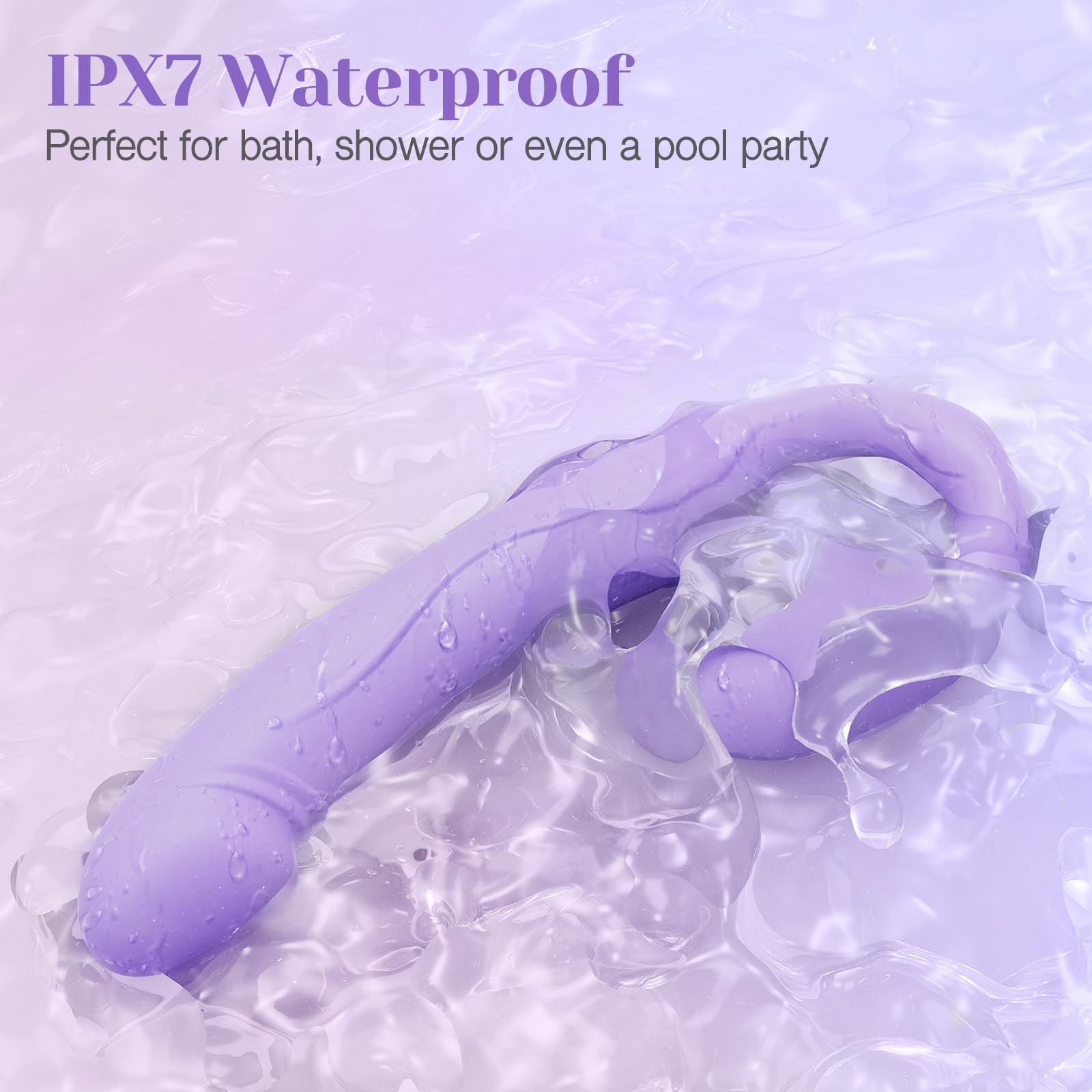 Tracy's Dog Strapless Strap-On Dildo - Realistic Double-Ended Silicone Sex Toy for Women & Couples with 10 Vibration Modes & Remote Control - G Spot Stimulation for Lesbian & Couples Play - Perfect for Solo Play, Partnered Fun & LGBTQ+ Intimacy