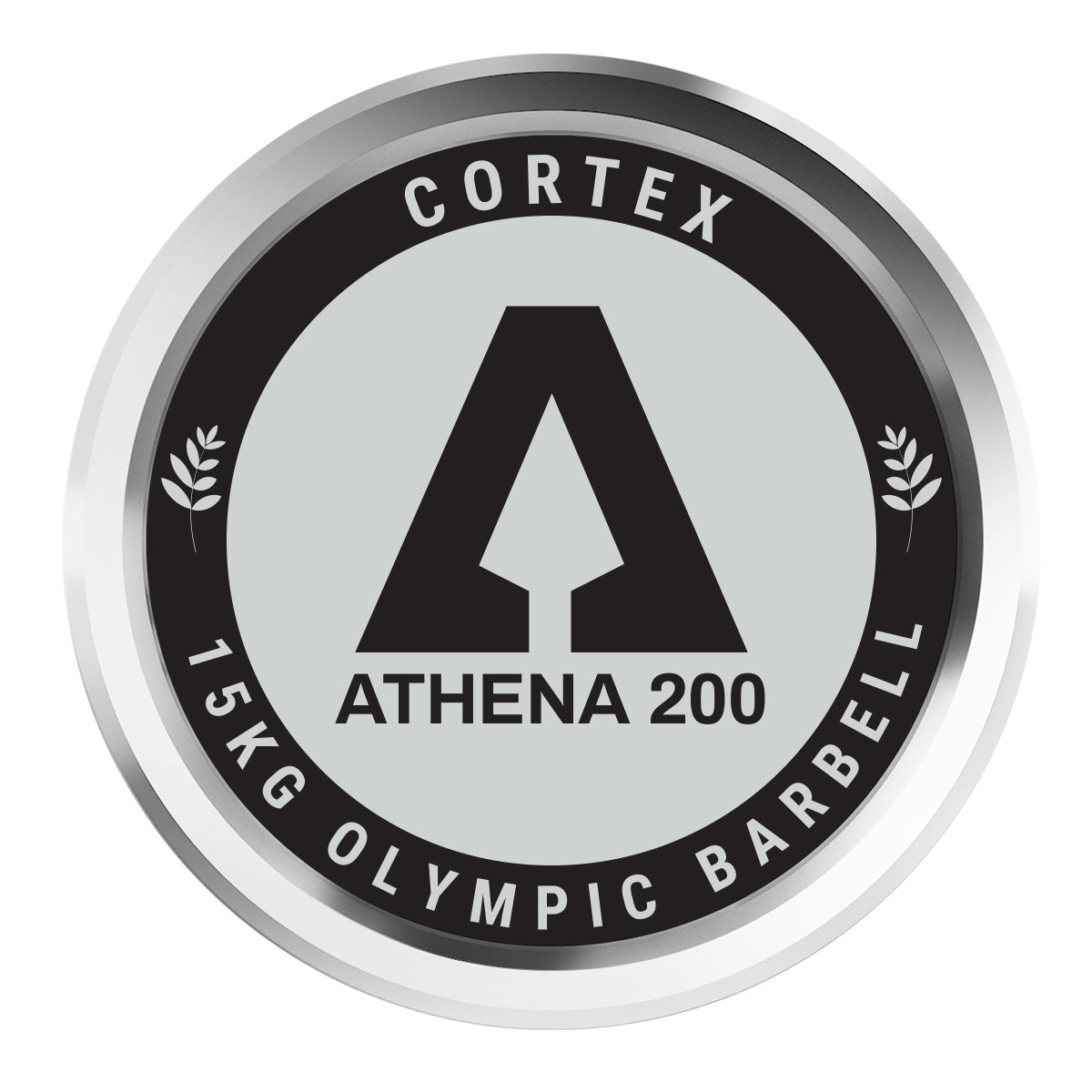 CORTEX ATHENA200 200cm 15kg Women's Olympic Barbell with Lockjaw Collars - Professional Weightlifting Bar for CrossFit, Powerlifting & Home Gym Training