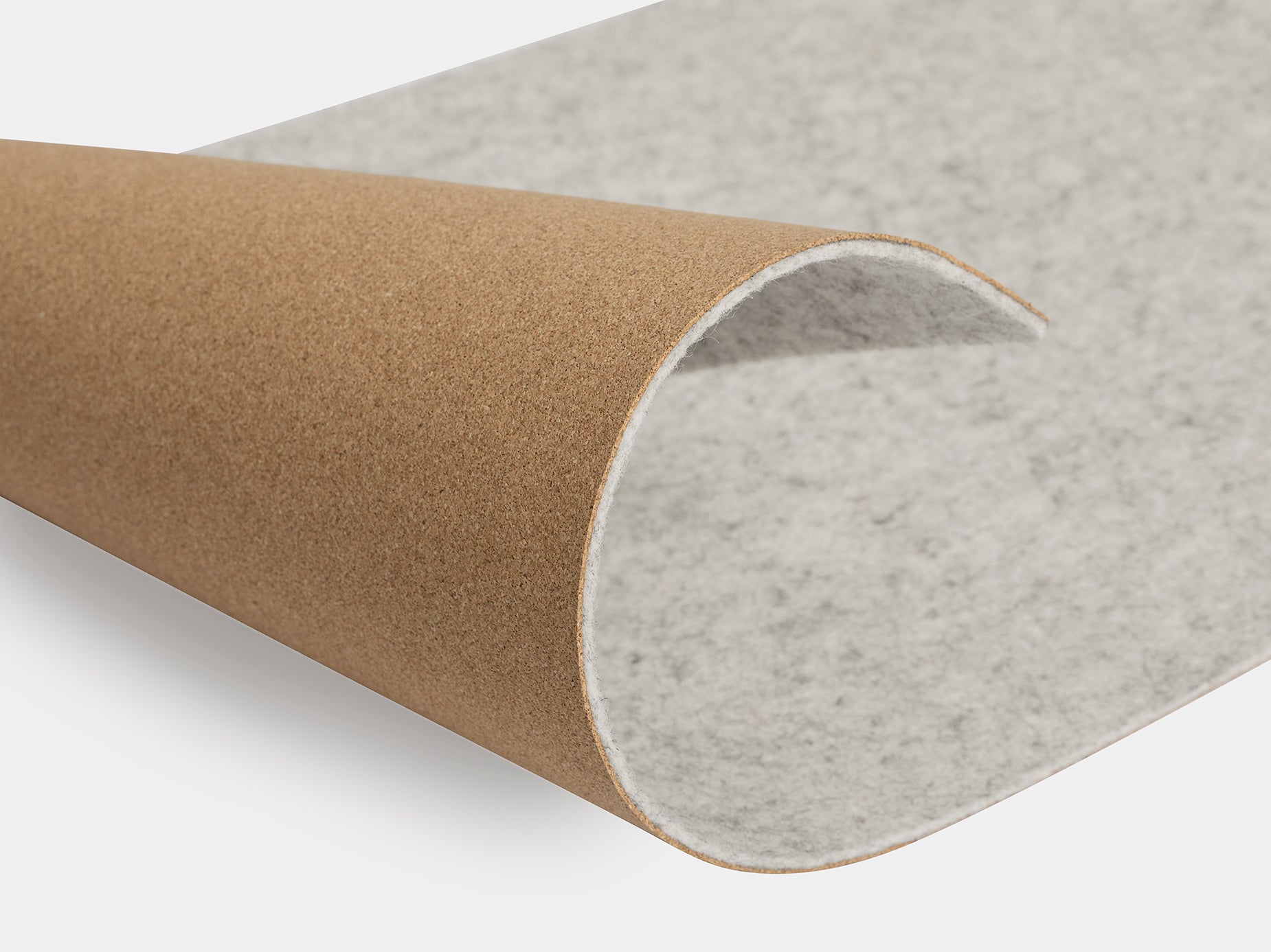 Premium Felt & Cork Desk Mat - Non-Slip, Eco-Friendly Office Accessory for Laptop, Keyboard & Mouse - Perfect for Home & Workspace Organization