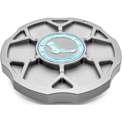 Kondor Blue Aluminum Body Cap for Canon RF Mount Cameras - Durable Space Gray Lens Cover | Perfect for Camera Protection & Storage | DSLR & Mirrorless Accessories
