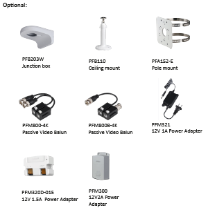 HAC EW2501 5MP HDCVI WDR Fisheye Security Camera with Built-in Microphone - Indoor/Outdoor Surveillance for Home & Business Security