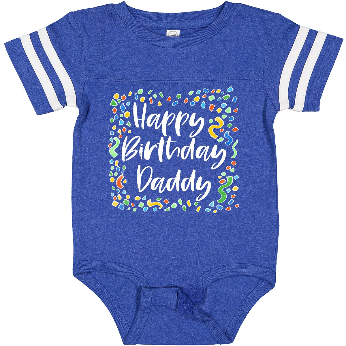 Inktastic Happy Birthday Daddy Baby Bodysuit - Cute Infant Onesie for Birthday Celebrations, Father's Day & Family Photos