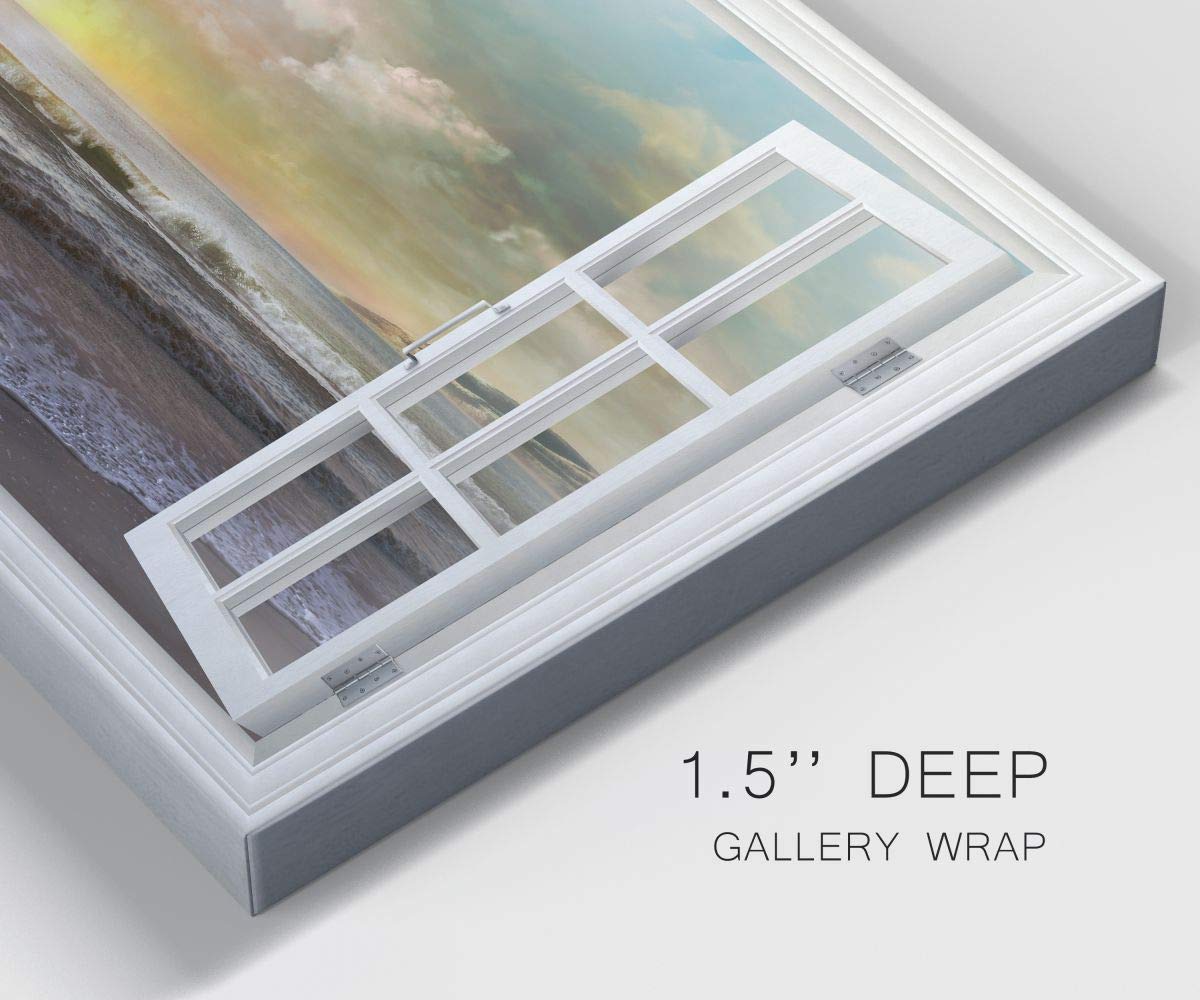 Sunset Beach Dusk Embrace Nature Wall Art Prints - 24