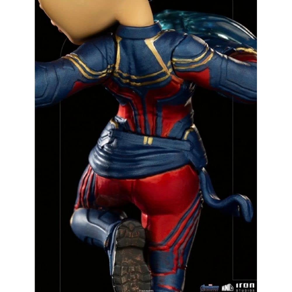 Iron Studios & MiniCo MARCAS32120 Marvel Avengers Captain America Endgame Action Figure – Collectible Miniature for Display, Gifts & Marvel Fan Collections