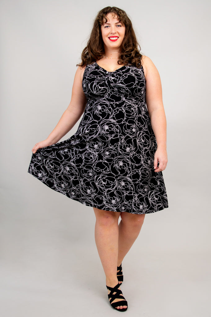 Genesis Dress for Women - Stanley Bamboo Fabric Flowy Summer Dress - Perfect for Beach, Vacation & Casual Outings