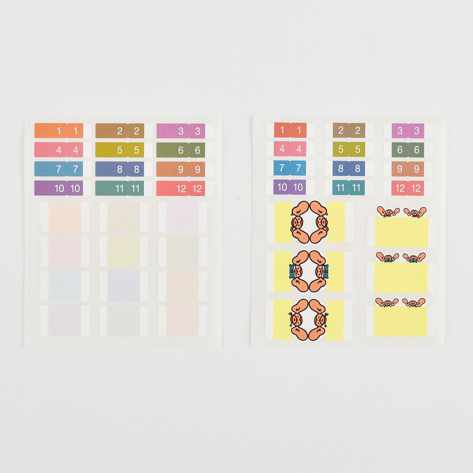 Hobonichi Index Stickers - Premium Planner Accessories for Hobonichi Techo, Bullet Journal & Daily Organization - Perfect for Students, Professionals & Stationery Lovers