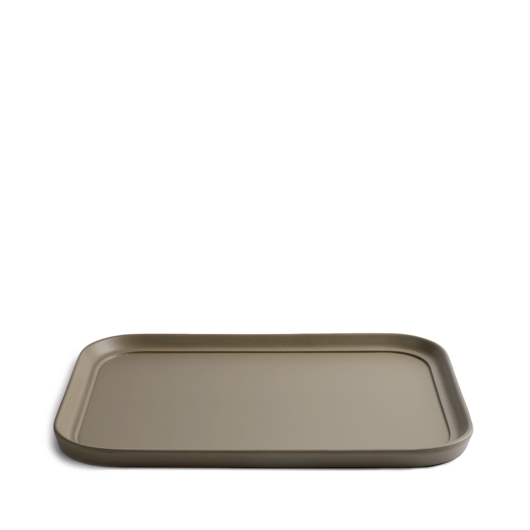 Large Bernice Tray in Baluster Green - Elegant Serving Tray for Dining, Entertaining & Home Decor | Perfect for Parties, Weddings & Coffee Table Displays
