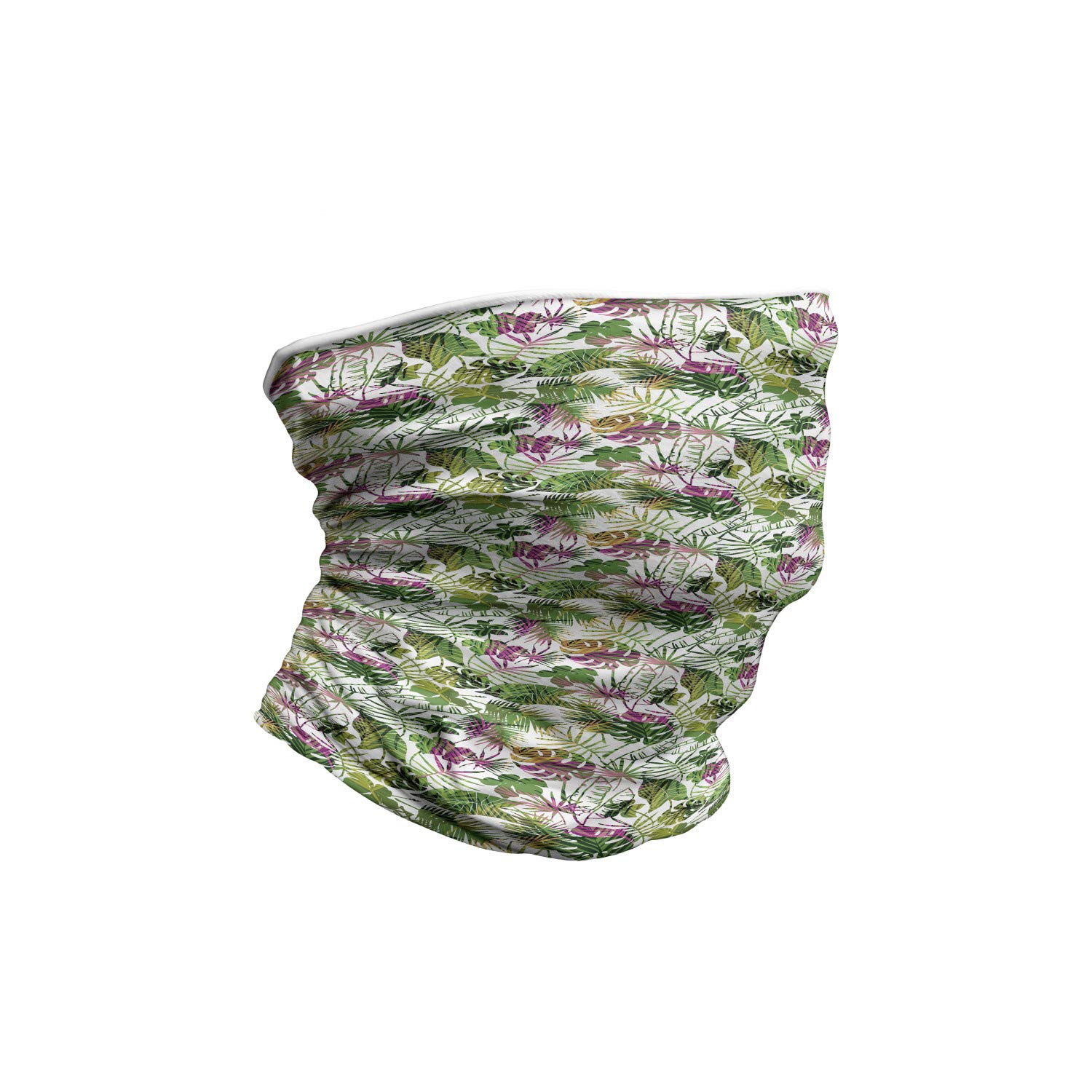 Ambesonne Unisex Multicolor Fleece Face and Neck Warmer - Winter Scarf for Men & Women - Perfect for Skiing, Snowboarding & Outdoor Activities