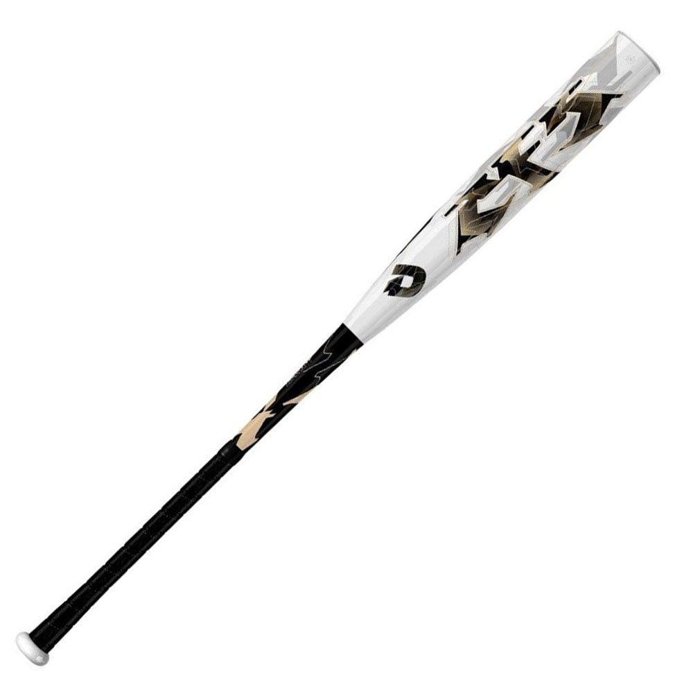 DeMarini CFC13 CF5 BBCOR Baseball Bat - White/Black/Tan (2013 Model) | High Performance for Competitive Play & Training | Perfect for College & High School Baseball Games