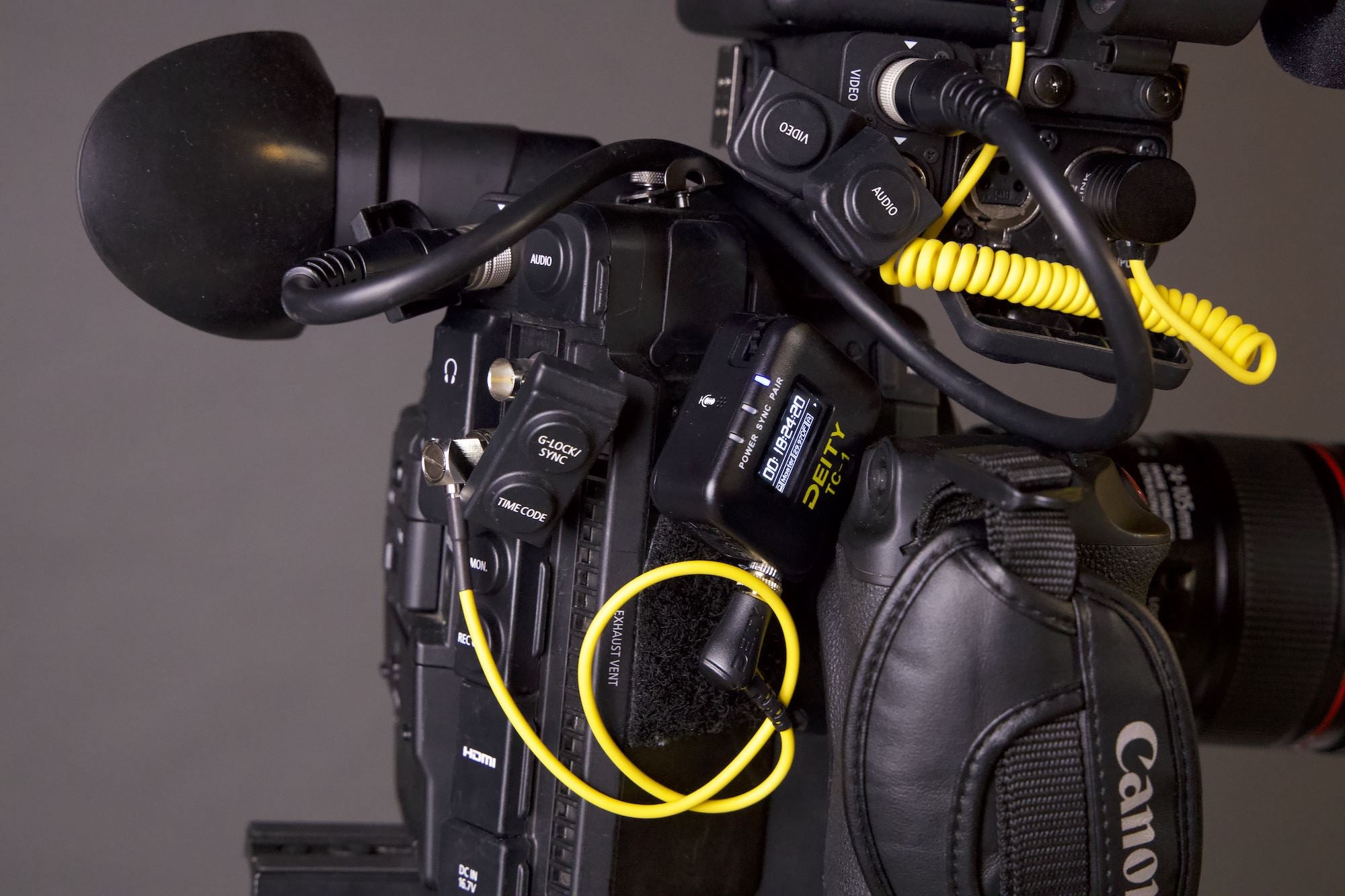Deity Microphones TC-1 Wireless Timecode Box Generator - Single Unit for Film & Video Production | Perfect for On-Set Sync, Multi-Camera Shoots & Broadcast Applications