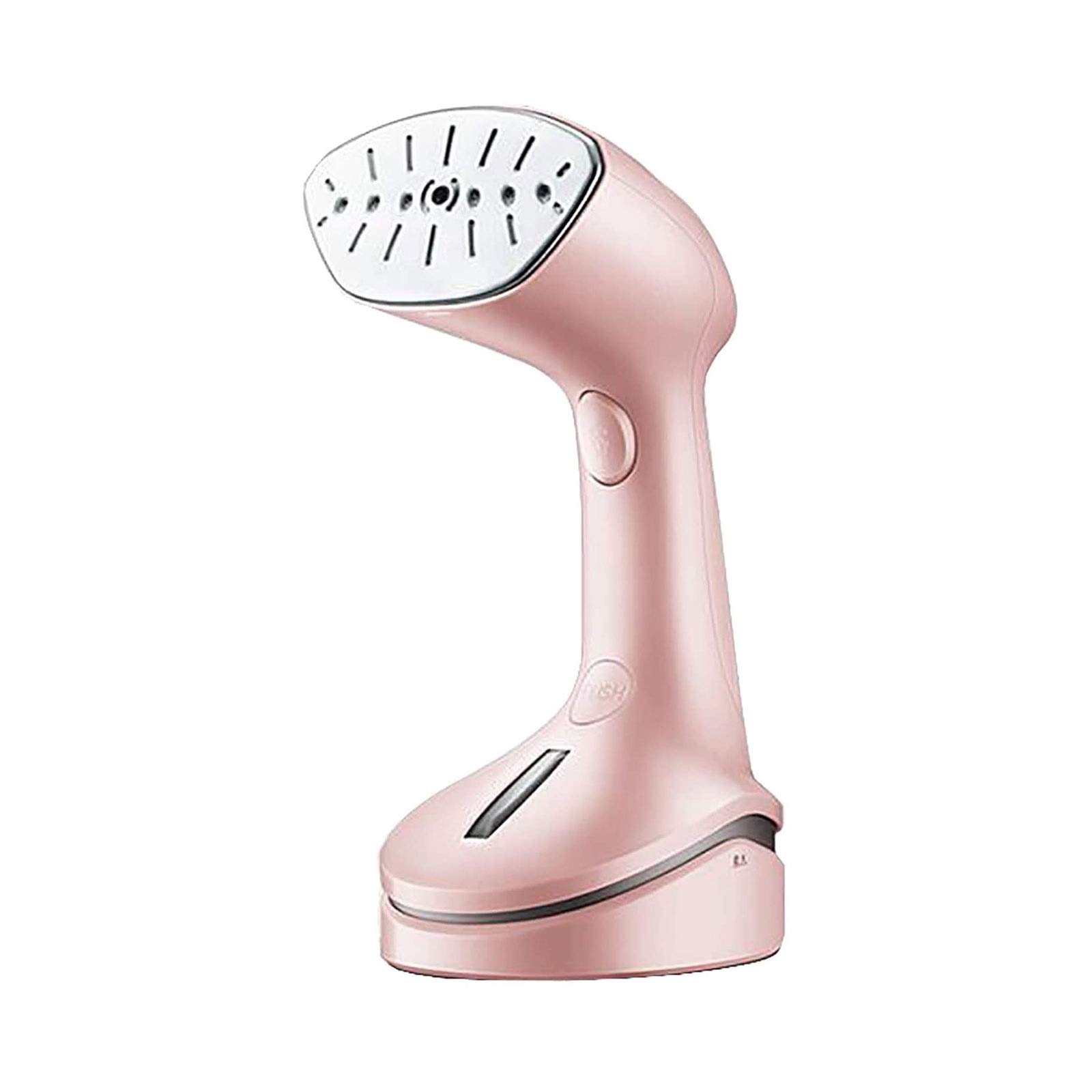 Pink Portable Handheld Garment Steamer - Powerful Travel Clothes Steamer & Wrinkle Remover, Mini Fabric Steam Iron for Suits, Dresses, Shirts - Perfect for Home, Office & Business Travel | Quick Wrinkle Removal for Wedding Outfits, Business Attire & Everyday Clothing | Ideal for Last-Minute Outfit Prep & Hotel Room Use | Great for Brides, Business Professionals & Frequent Travelers | Compact & Lightweight for Easy Packing in Luggage & Quick Touch-Ups Before Meetings or Events