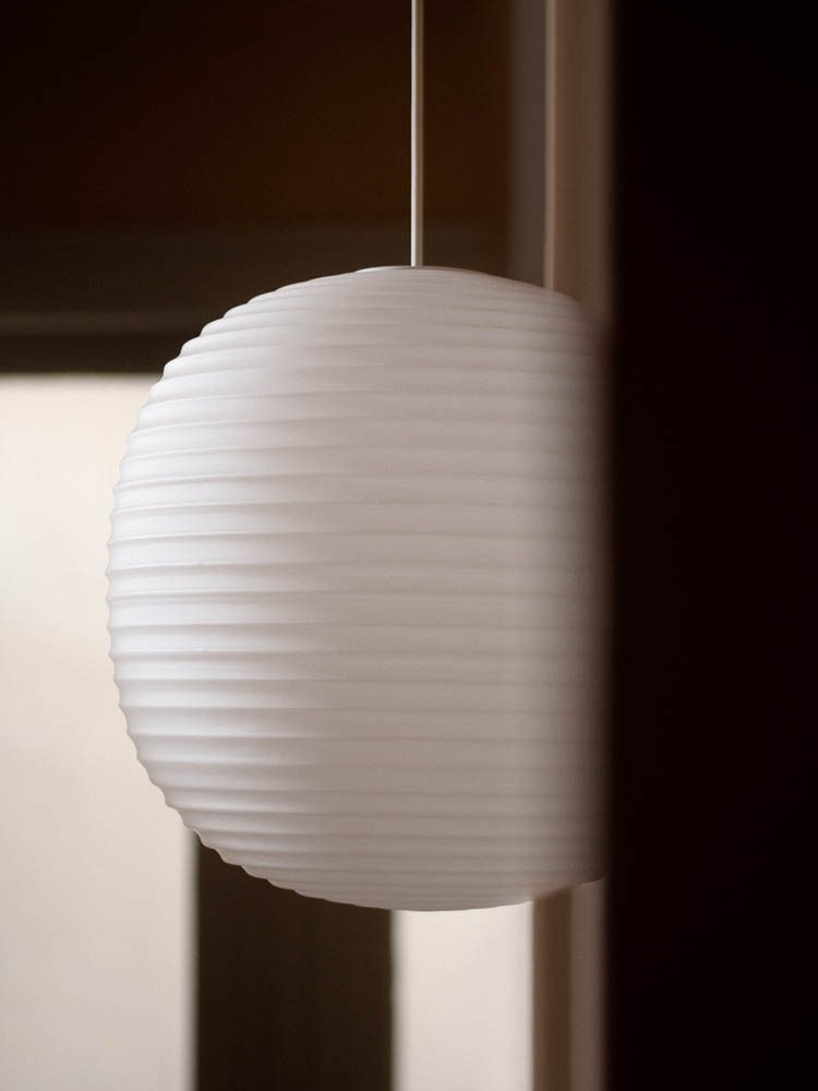 NEW WORKS Lantern Pendant Light - 3 Sizes (Small/Medium/Large) for Bedroom, Living Room & Outdoor Decor