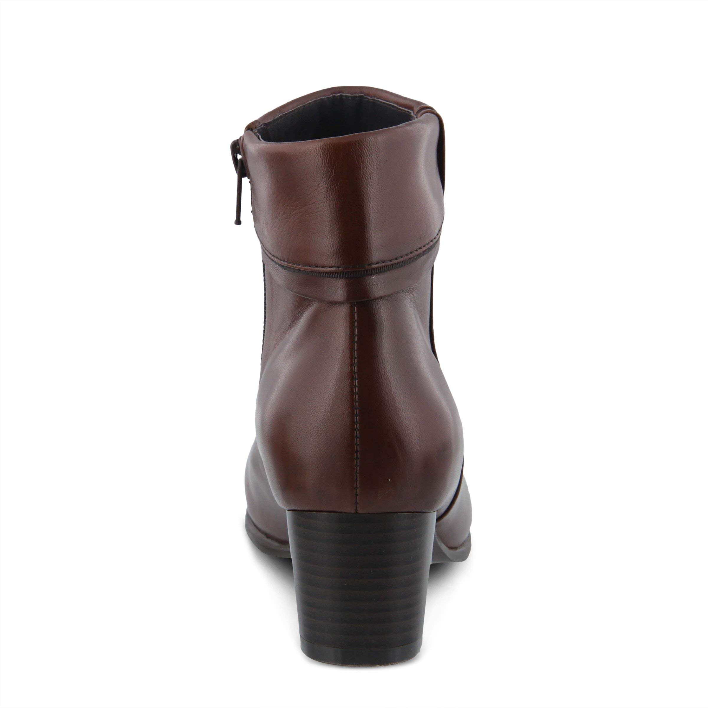 Spring Step Women's Comfortable Ankle Boots - Waterproof & Slip-Resistant for Fall/Winter Fashion, Outdoor Walking & Casual Wear