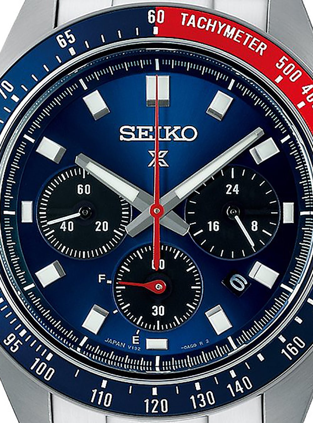 SEIKO PROSPEX SPEEDTIMER Solar Chronograph Watch SBDL097 - Made in Japan, JDM - Durable Sports Watch for Diving, Racing & Outdoor Adventures