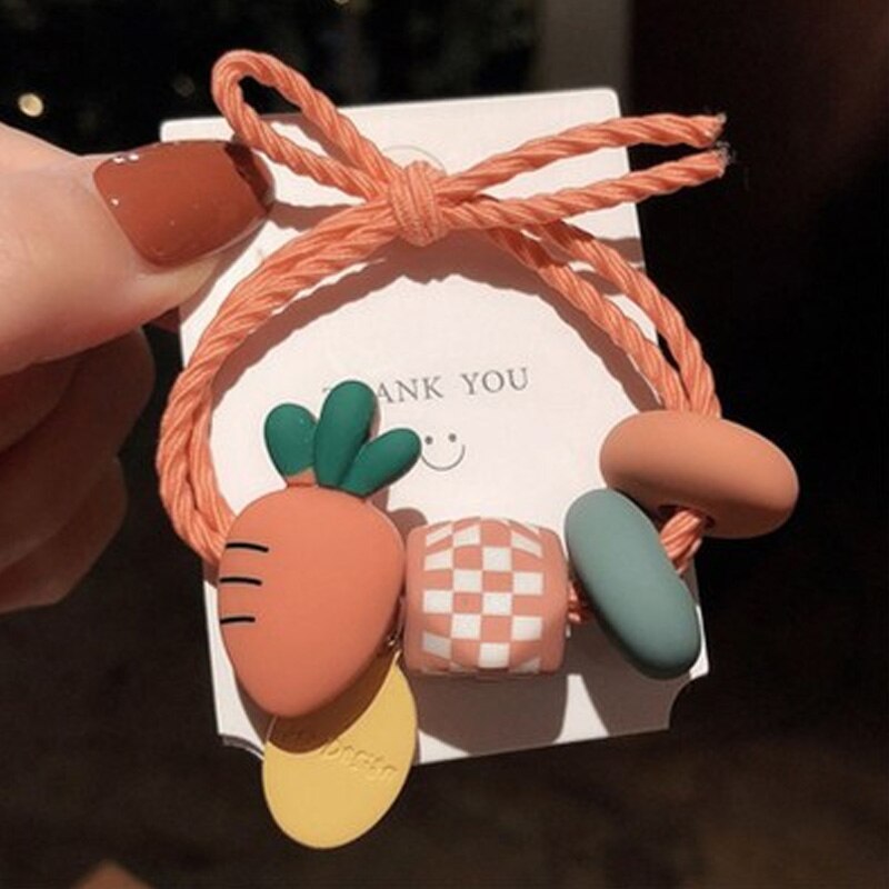 Soft Stretchy Women's Scrunchie Hair Ties - 6 Pack Assorted Colors for Ponytails, Buns & Everyday Hair Accessories - Perfect for Workouts, Yoga, Office & Casual Wear