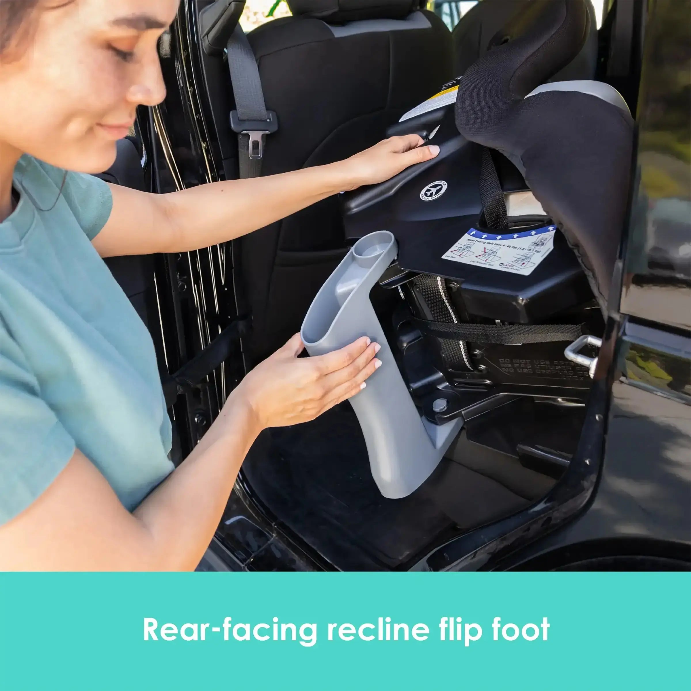 Trooper™ SLIM 3-in-1 Convertible Car Seat with Side Impact Protection - Dash Black | Safe Infant to Toddler Car Seat | Perfect for Travel & Daily Commute (Meijer Exclusive)