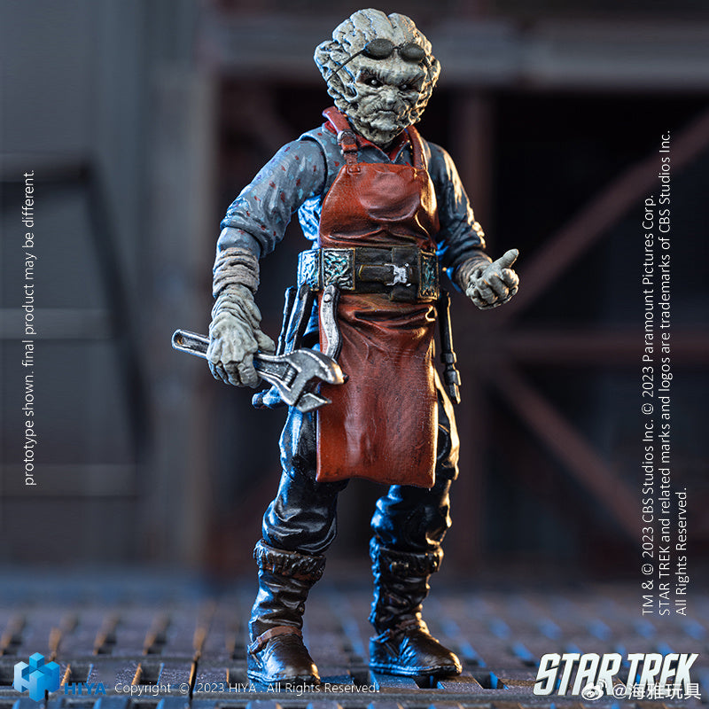 HIYA 1/18 Scale 3.15-inch Star Trek (2009) Keenser Action Figure - Collectible Mini Series for Display & Sci-Fi Fans