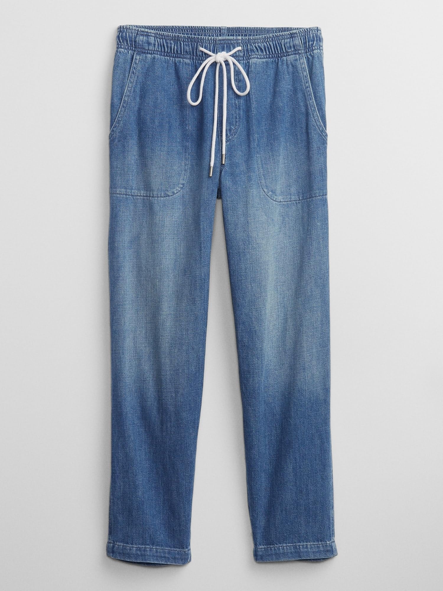 GAP Women's New Ease Jeans - High Waist Stretch Denim Pants for Everyday Comfort | Perfect for Work, Casual Outings & Weekend Wear