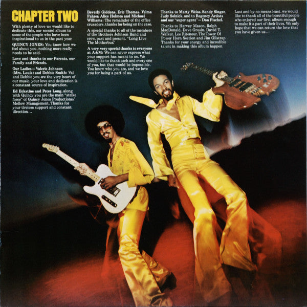 Brothers Johnson - Right On Time Vinyl LP Album (VG+ Condition) - Perfect for Vintage Music Collectors & Soul Jazz Enthusiasts
