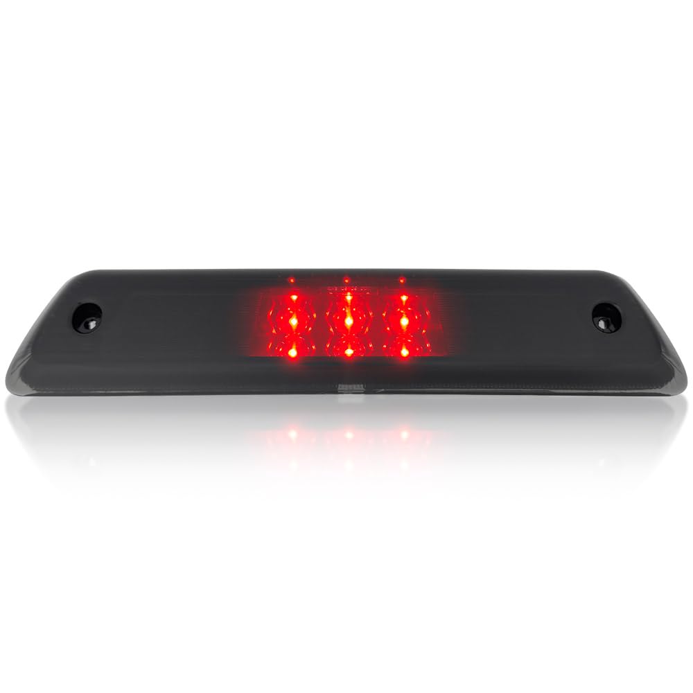 RECON Smoked Black LED 3rd Brake Light Kit with White Cargo Lights - Compatible with 2009-2014 Ford F150 | Durable & Stylish Upgrade for Truck Lighting | Perfect for Night Driving & Enhanced Visibility