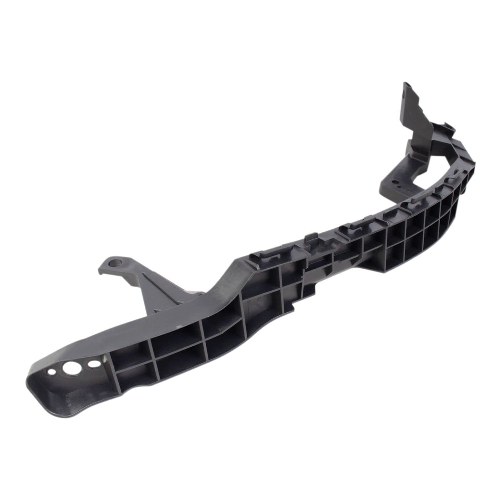 2008-2012 Honda Accord Front Right Bumper Bracket - Black Passenger Side (HO1067113) for Car Repair