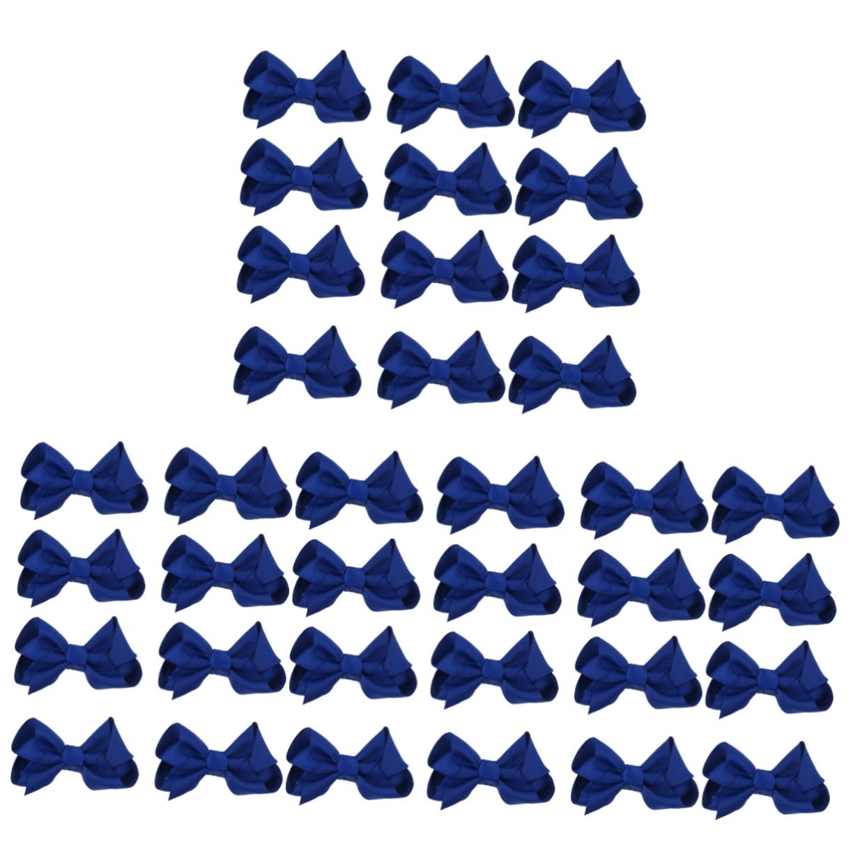36 Pcs Small Hair Barrettes for Kids - Non-Slip Satin Hair Bows with Alligator Clips | Girls Hair Accessories for School, Parties & Daily Styling