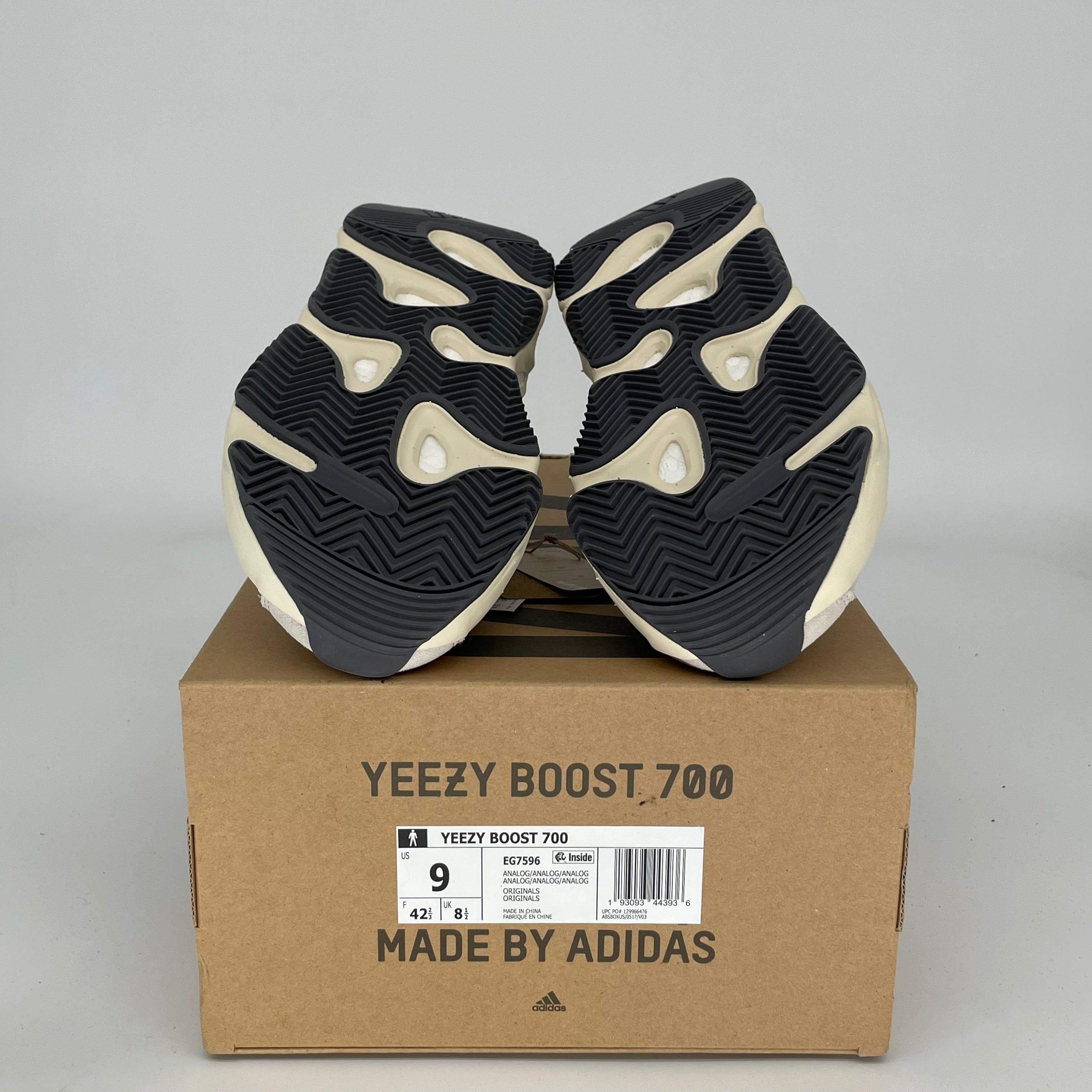 Adidas Yeezy Boost 700 'Analog' Men's Sneakers - Size 9 (EG7596) | Comfortable Running Shoes for Casual Wear & Street Style Fashion