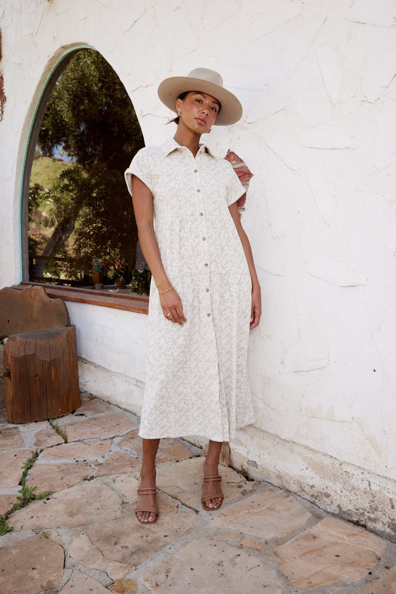 Elegant Lane Collared Maxi Dress for Women | Flowy Long Sleeve Formal Gown | Perfect for Weddings, Parties & Evening Events
