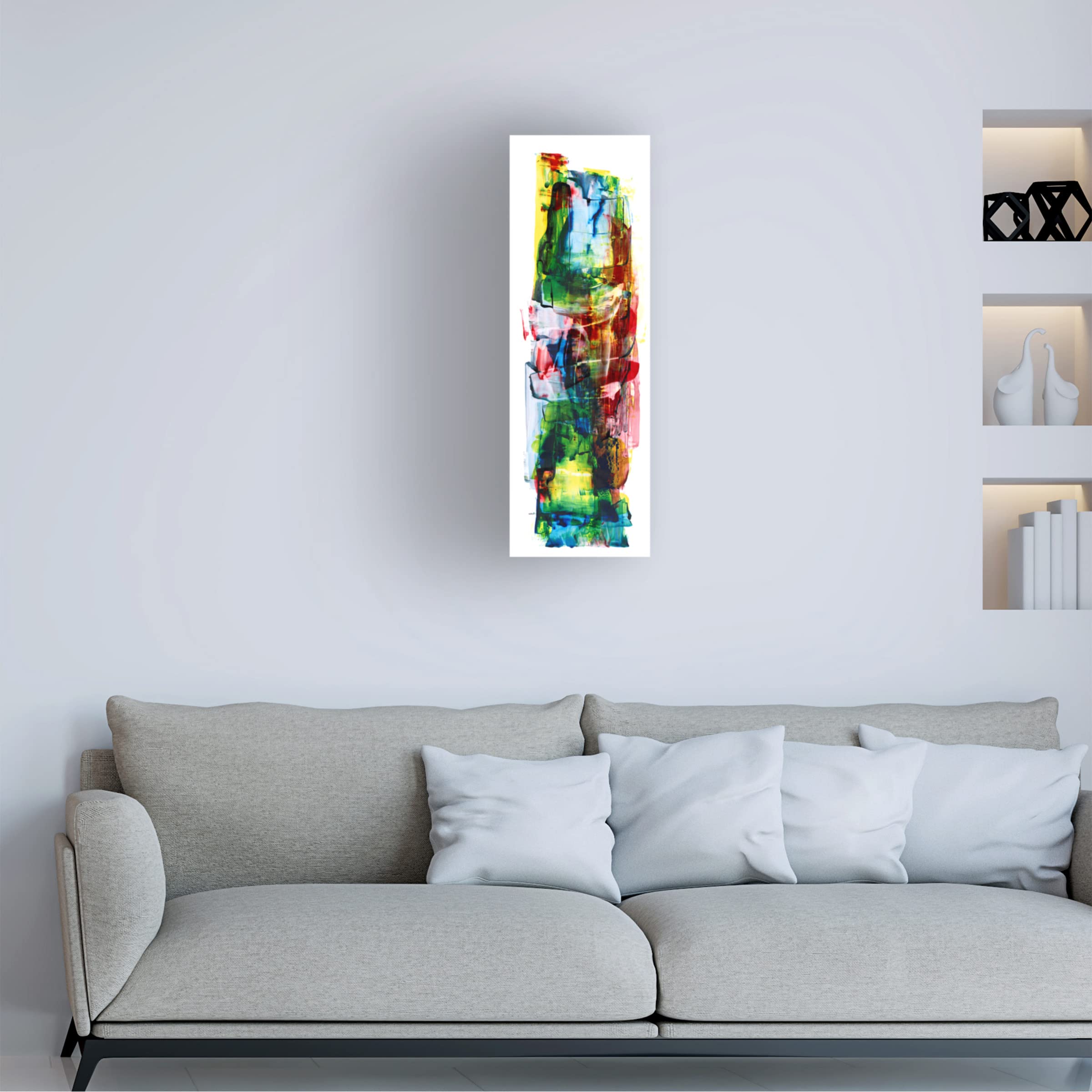 Trademark Fine Art 'Primary Residence II' Canvas Wall Art by Renee W Stramel - Modern Home Decor for Living Room, Bedroom & Office