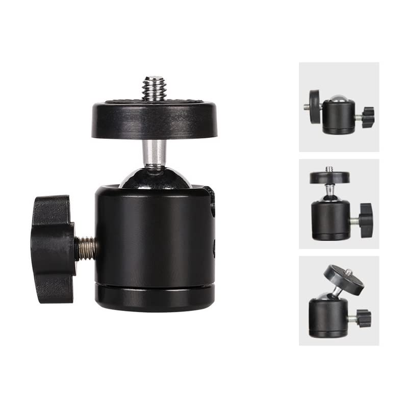 360° Aluminum Alloy Hot Shoe Mount Adapter with 1/4