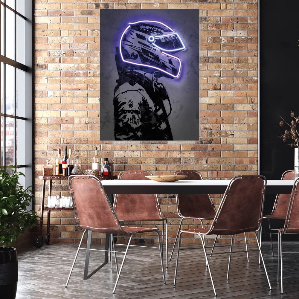 Premium Hamilton 1 Canvas Wall Art by Octavian Mielu - Modern Abstract Painting for Living Room, Bedroom, Office & More - Ready to Hang 42x56 Inches - Perfect for Home Decor, Gifts & Interior Design