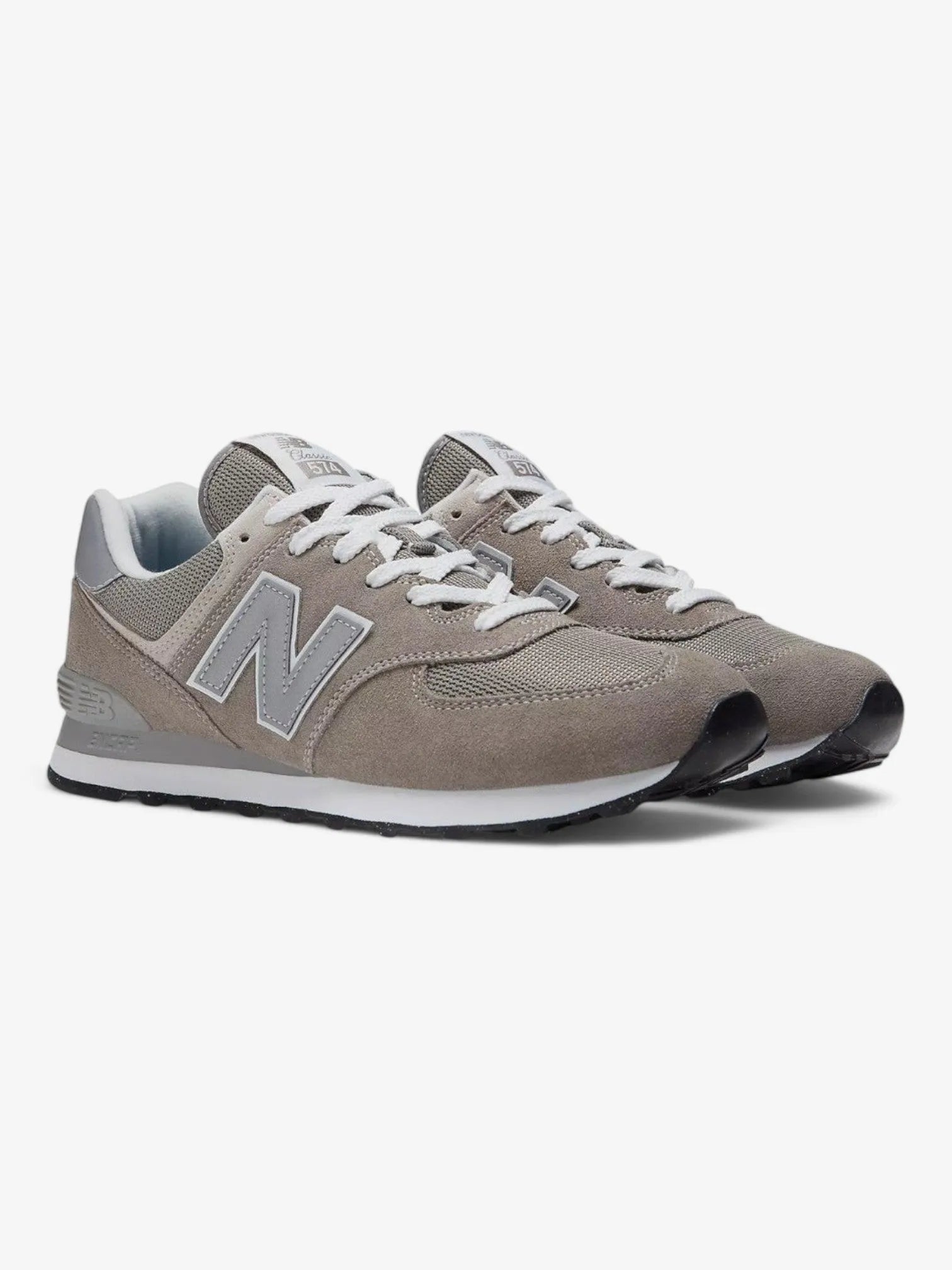 New Balance 574 Women's Running Shoes - Light Gray Sneakers for Casual Wear, Gym & Everyday Comfort