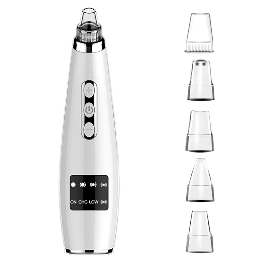 Anjetan Professional Electric Pore Cleaner Kit - Blackhead & Comedo Extractor, Electronic Pore Cleanser & Vacuum Suction Tool for Deep Facial Cleansing | Perfect for Home Spa & Skincare Routine