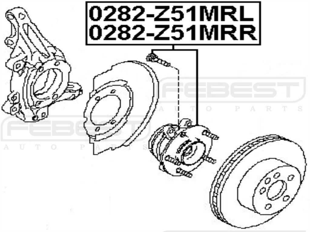 Genuine Front Wheel Hub RH for Nissan - 40202-1Aa0A / 402021Aa0A Replacement Part - Perfect for Off-Roading, Daily Commuting & Vehicle Maintenance