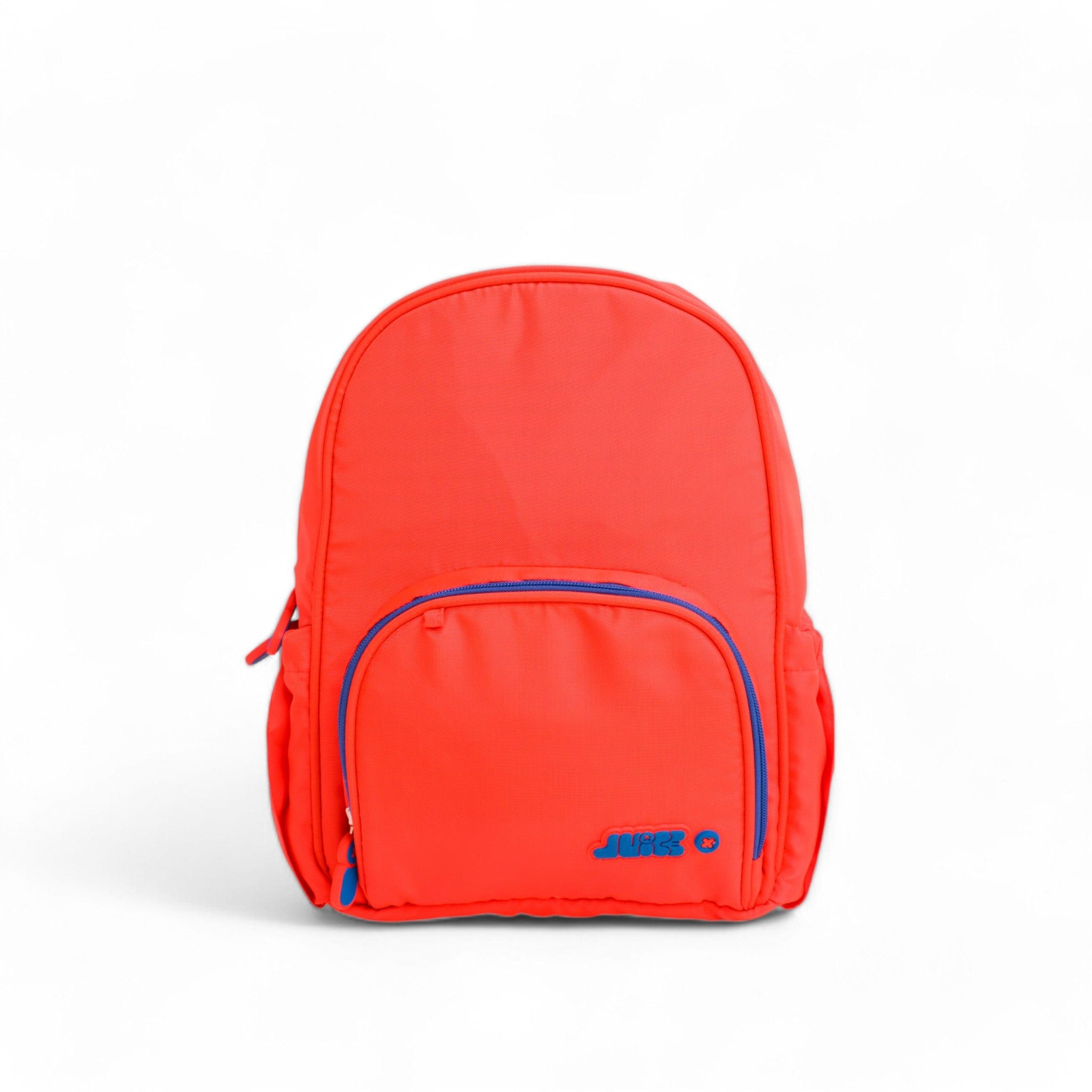 Moji Small Backpack - Lightweight & Durable Mini Backpack for Women & Teens, Fire Red - Perfect for School, Travel, Gym & Everyday Use