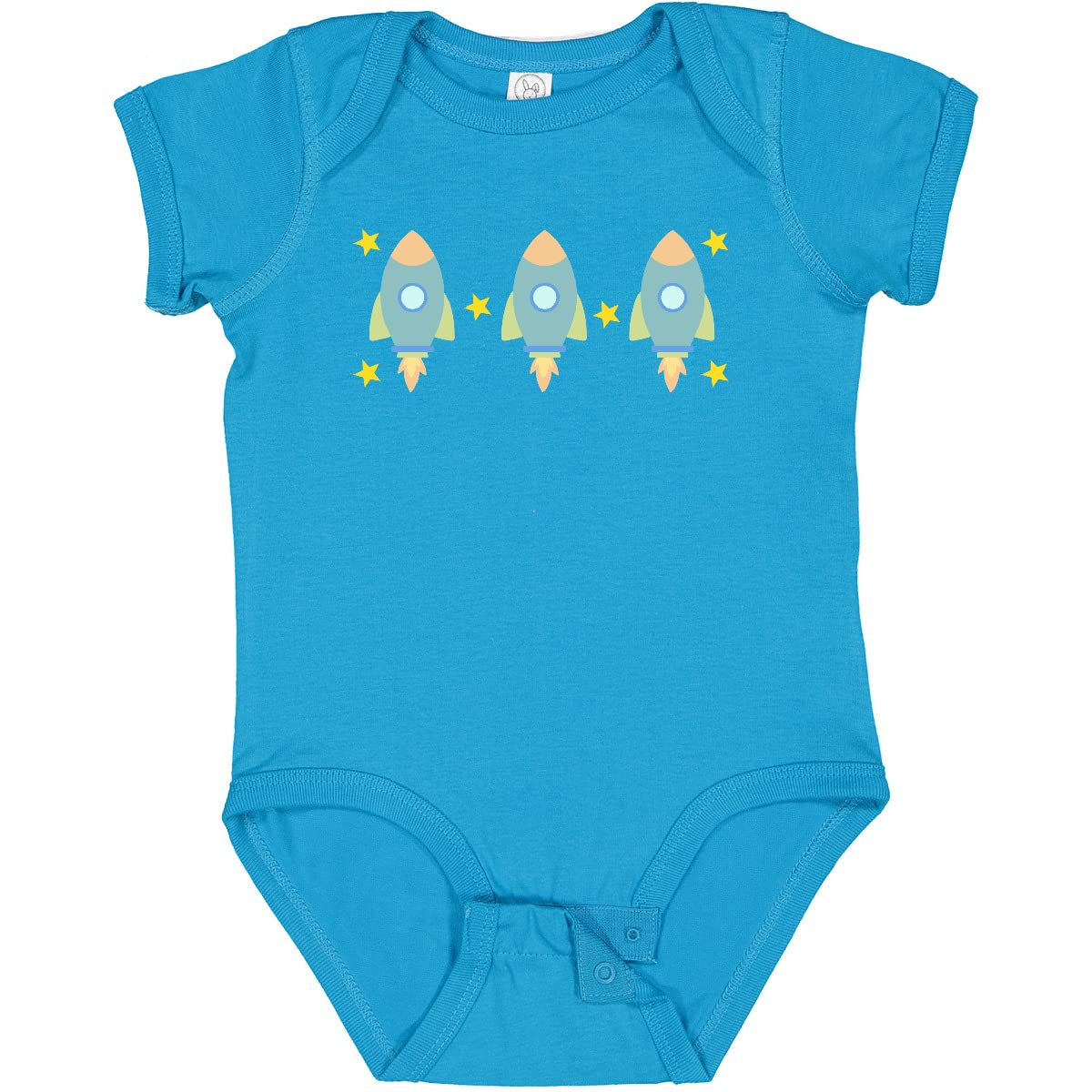 Inktastic Space Cute Rocket Baby Bodysuit - Adorable Astronaut Onesie for Infants & Toddlers - Perfect for Space-Themed Birthdays, Photo Shoots & Everyday Wear