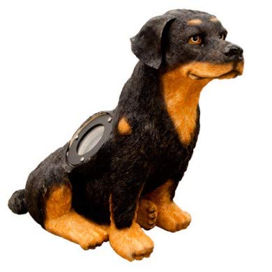 LV-LED-Dog-BB Garden Accent Light - Black/Brown Dog-Shaped 3W MR16 LED Spotlight (3 LEDs, 12V) - Perfect for Outdoor Pathway Lighting, Landscape Decoration & Backyard Illumination